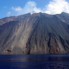 Lavafeld am Stromboli