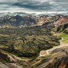 Lavafeld in Landmannalaugar