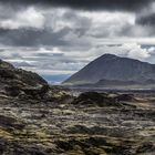 Lavafelder am Vulkan Leirhnjúkur