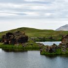 Lavainsel auf dem Mückensee "Myvatn"