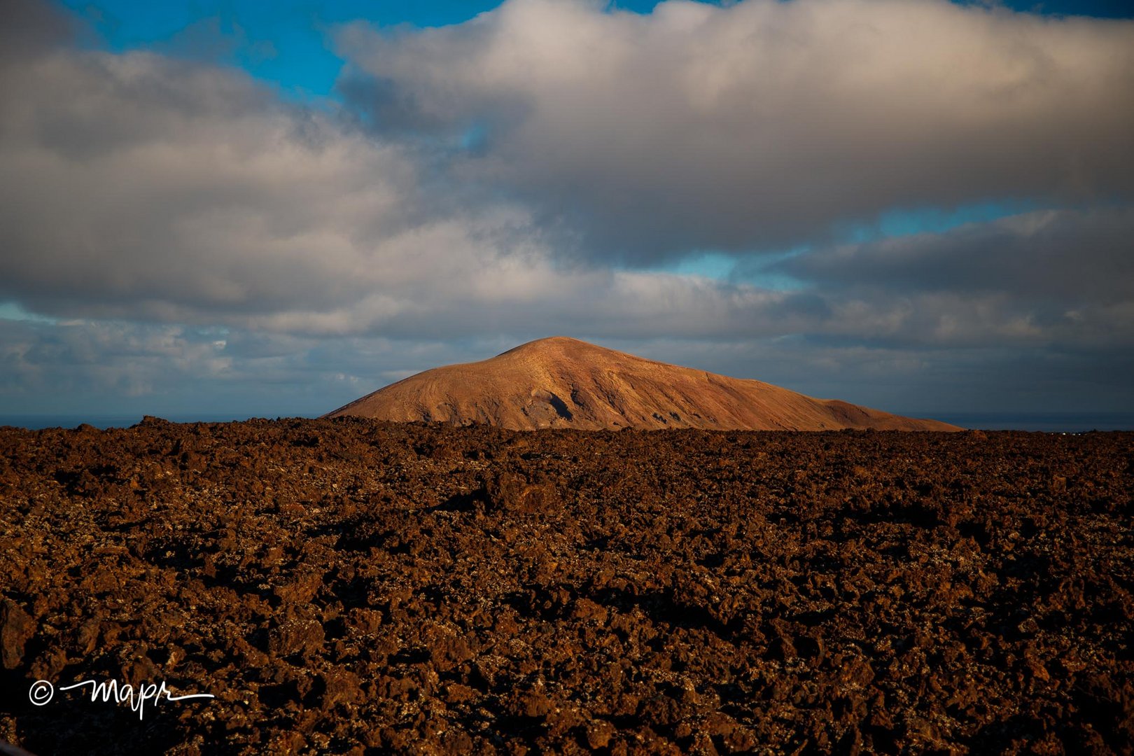 Lavalandschaft auf Lanzarote