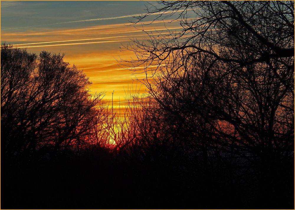 L’avantage d’un coucher de soleil en hiver