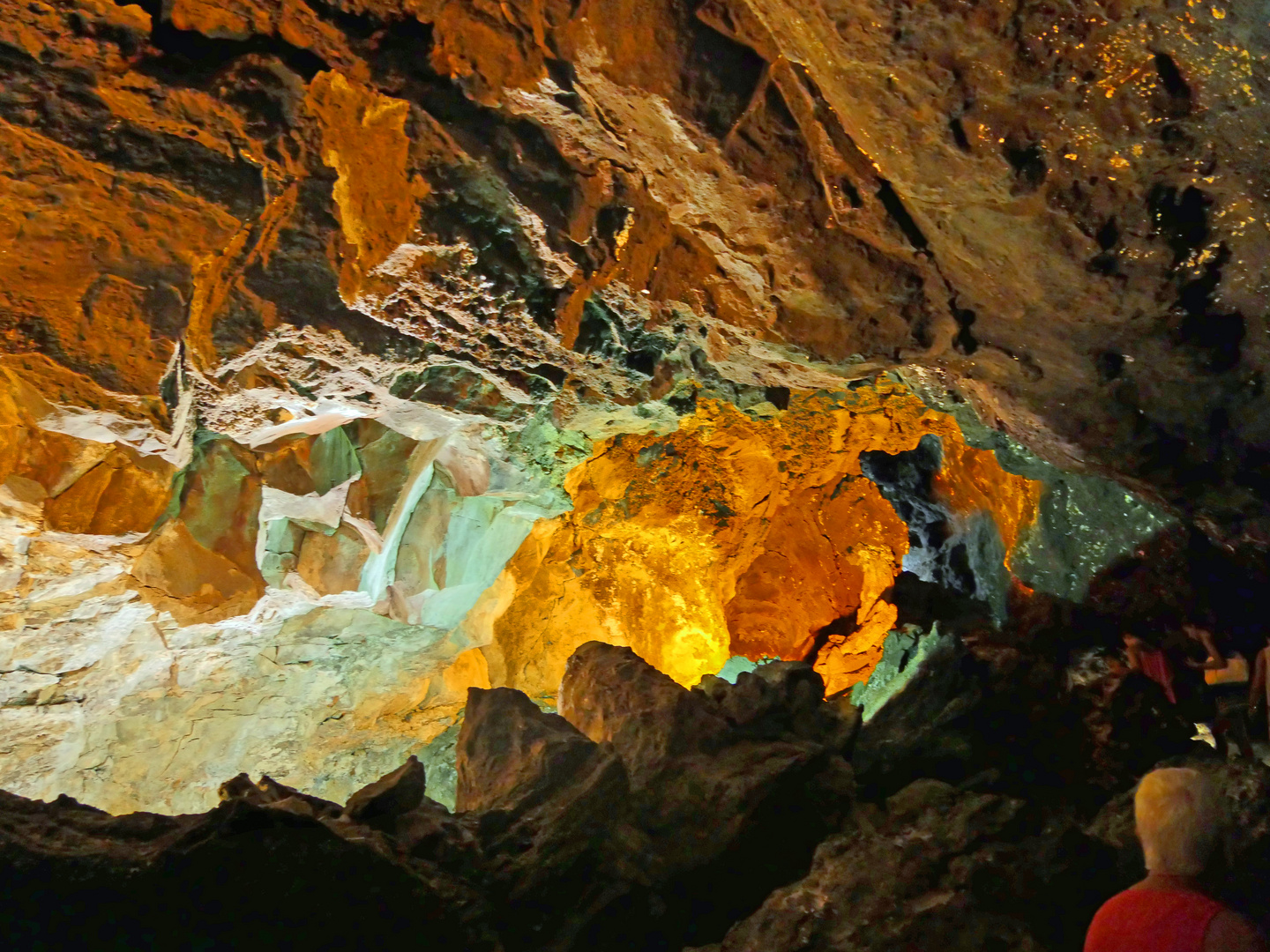 Lavaröhre Cueva de los Verdes