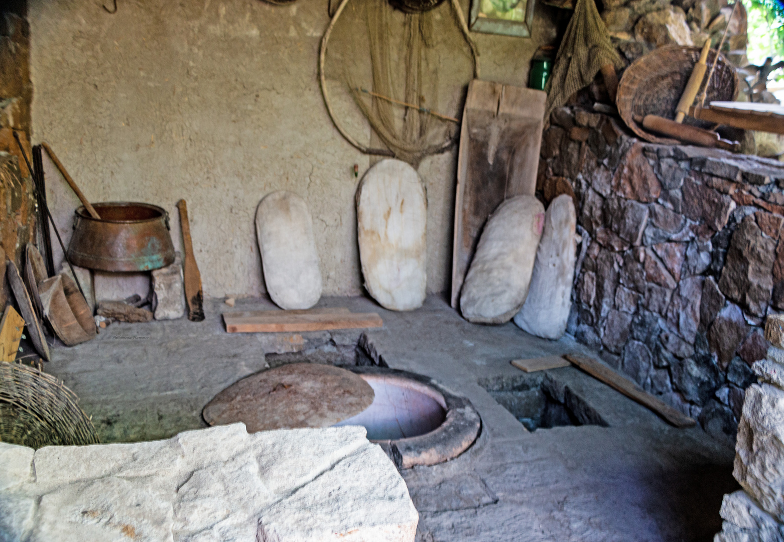 Lavash-Brot Ofen Armenien