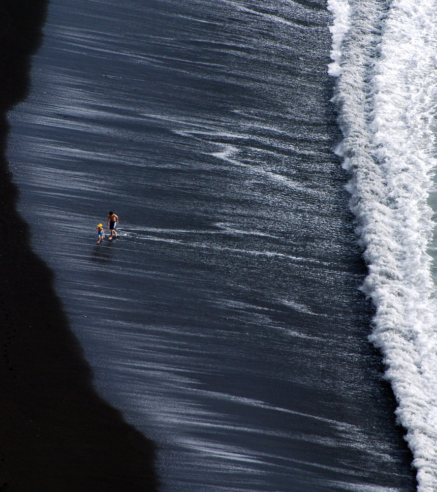 Lavastrand auf La Palma