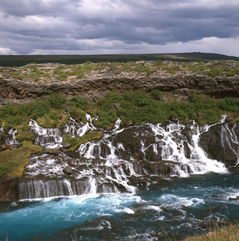 Lavawasserfälle Hraunfossar