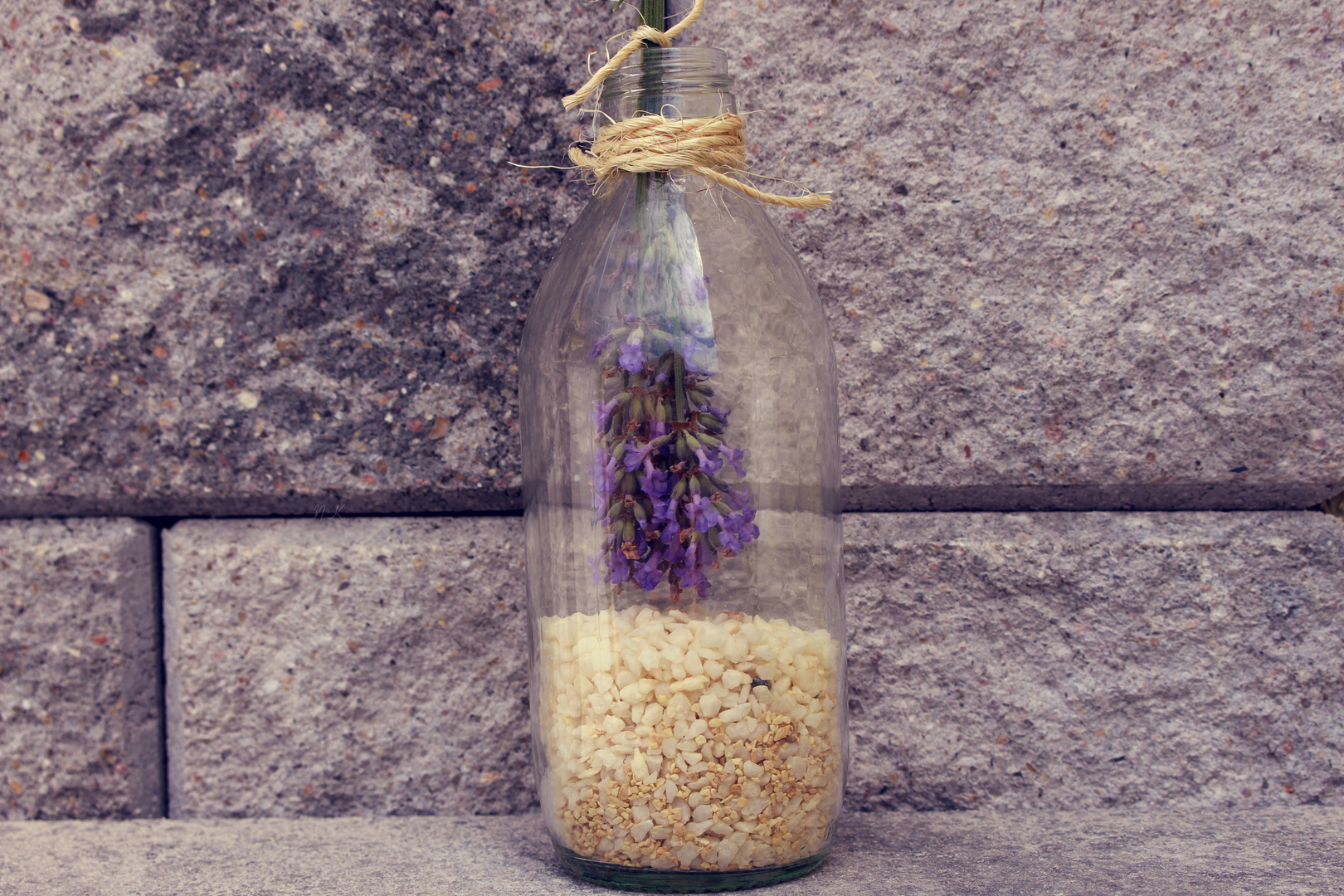 Lavendel im Glas