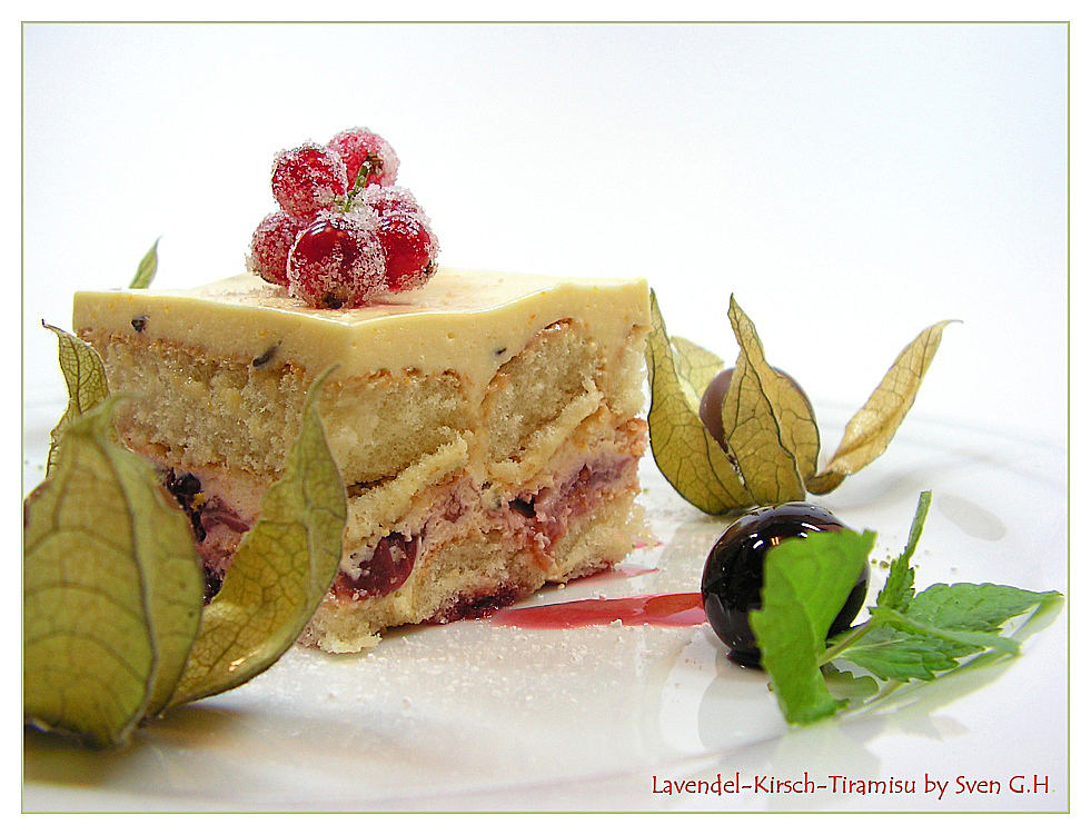 ~ Lavendel Kirsch Tiramisu ~ ~