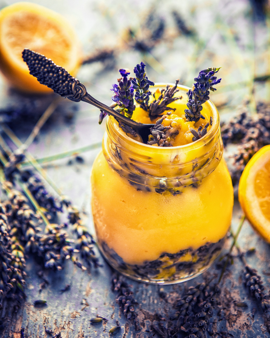 Lavendel Lemon Curd 