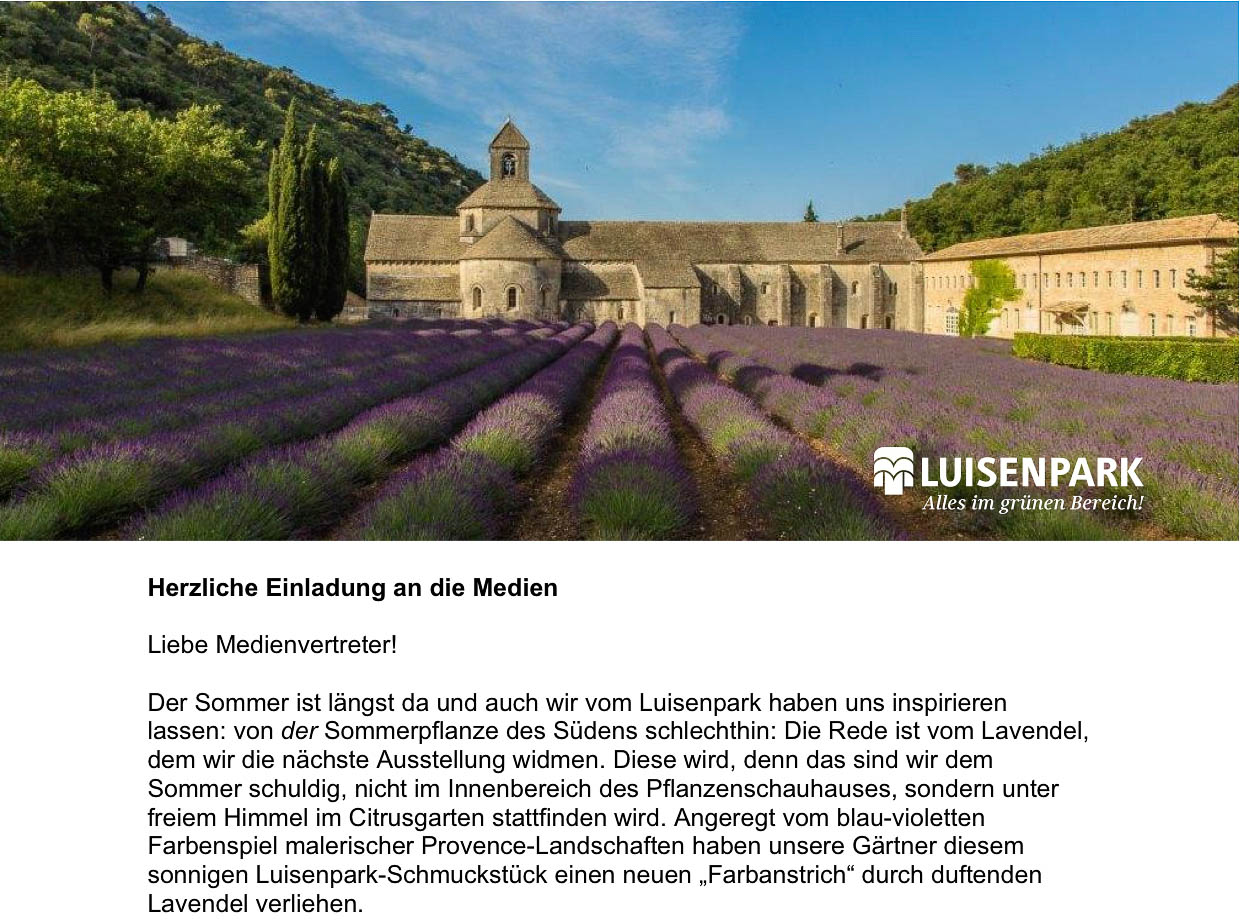 Lavendelausstellung