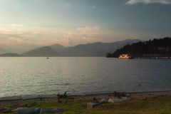 Laveno al crepuscolo