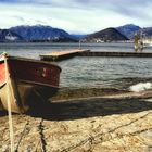 Laveno, barca