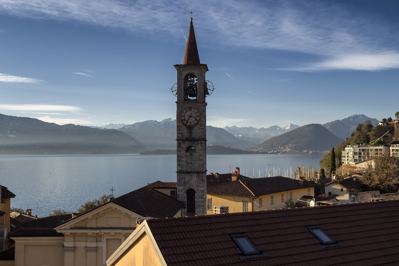 Laveno dall'alto