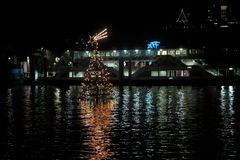 Laveno lungolago, luci natalizie