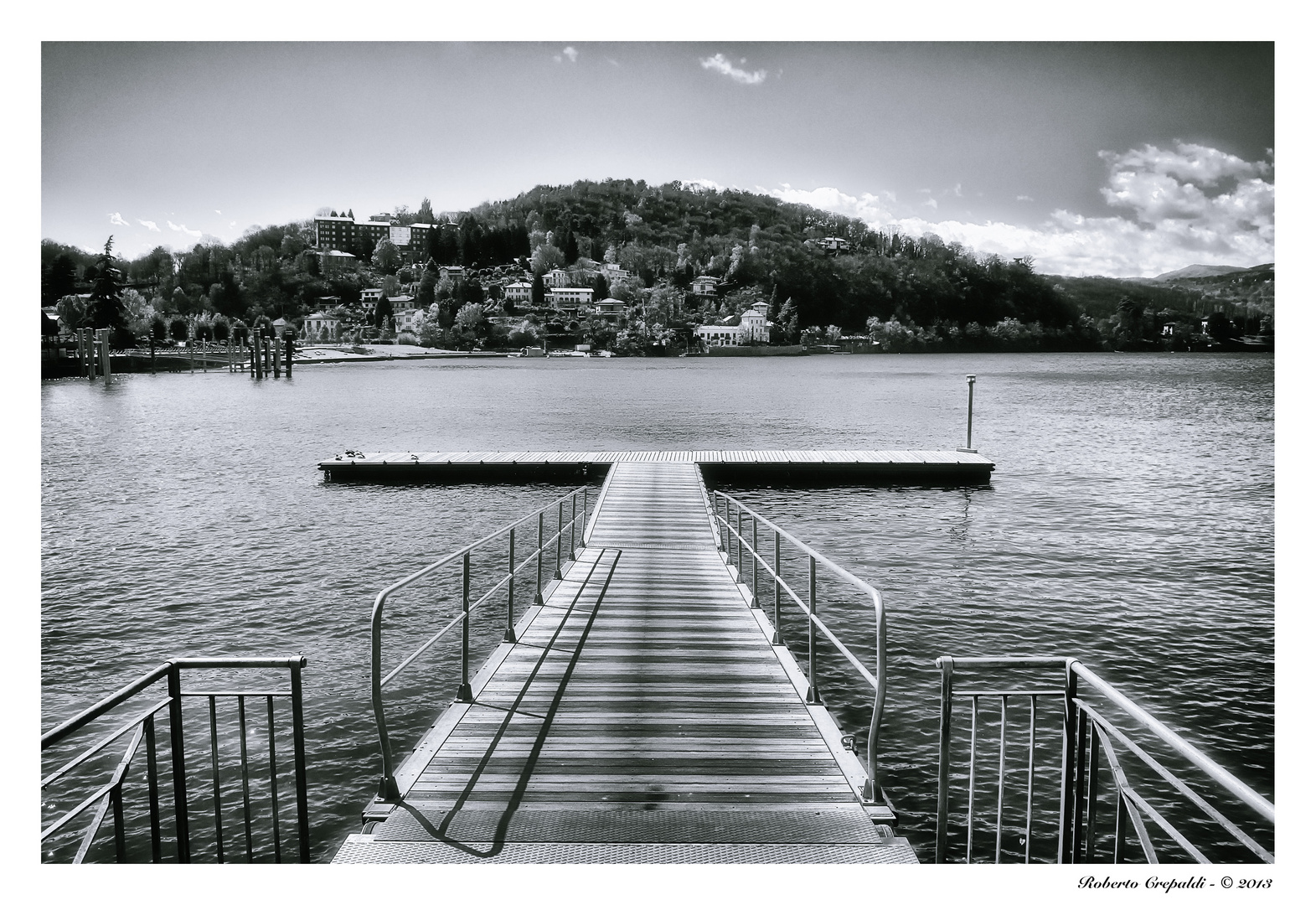 Laveno, pontile