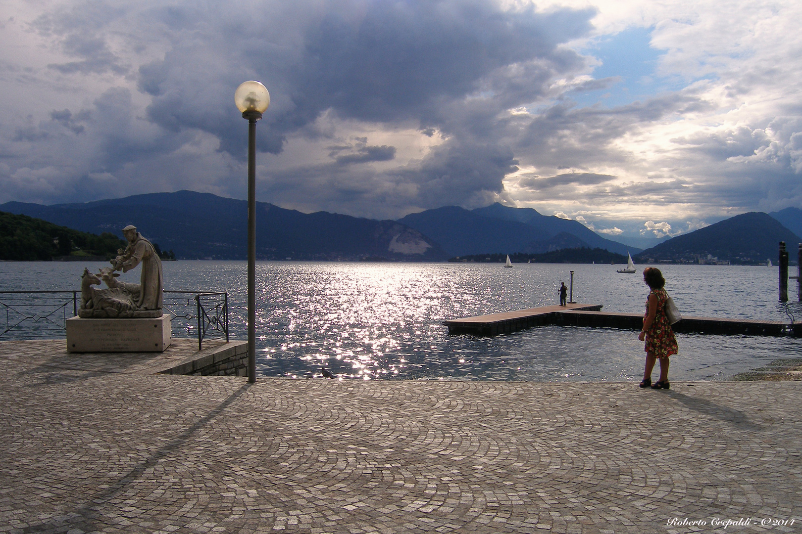 Laveno, raggio di sole