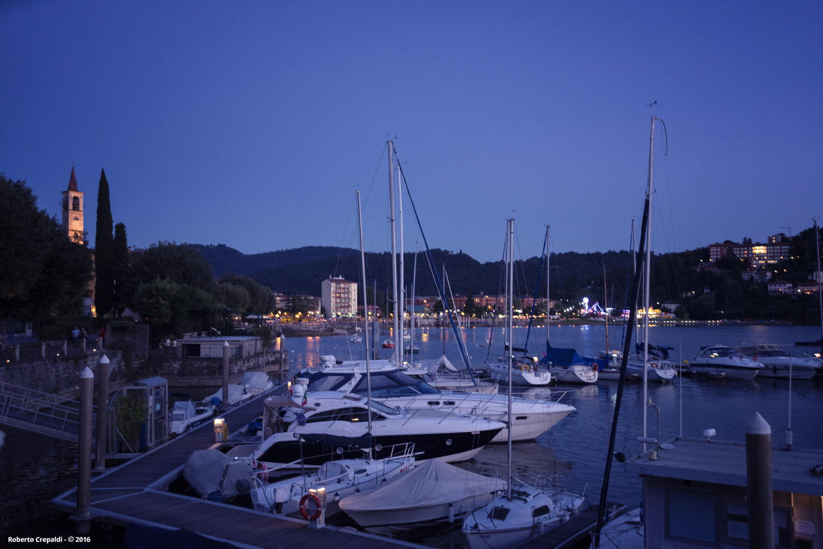 Laveno, vista dal porto