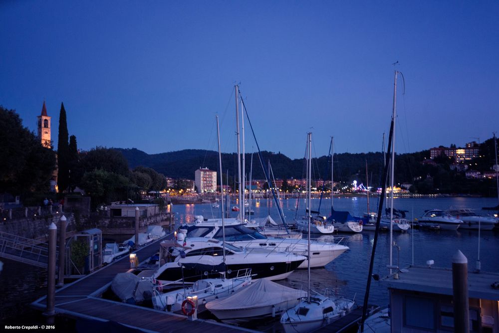 Laveno, vista dal porto