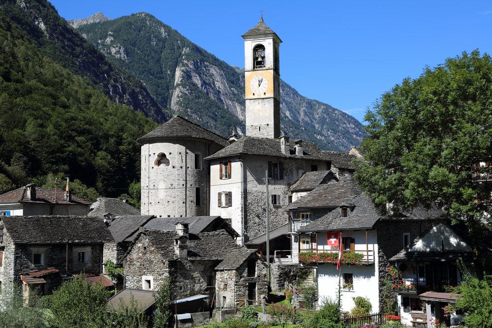 Lavertezzo im Valle Verzasca