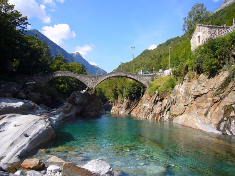 Lavertezzo im Verzascatal