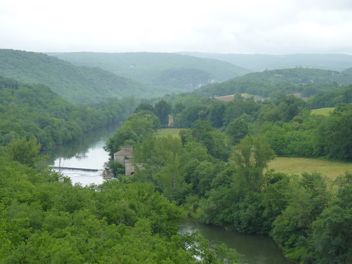 L'Aveyron de Montricoux à Bruniquel