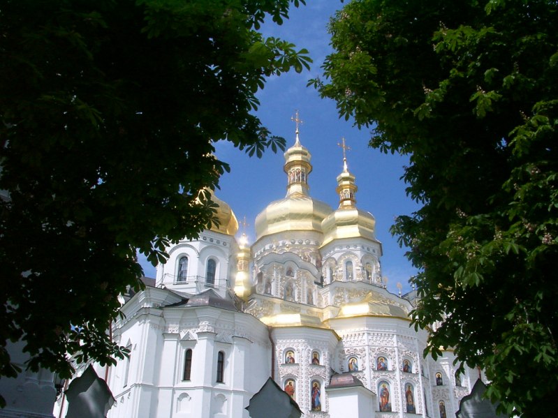 Lavra-Kloster, Kiev, Ukraine, Mai 2002