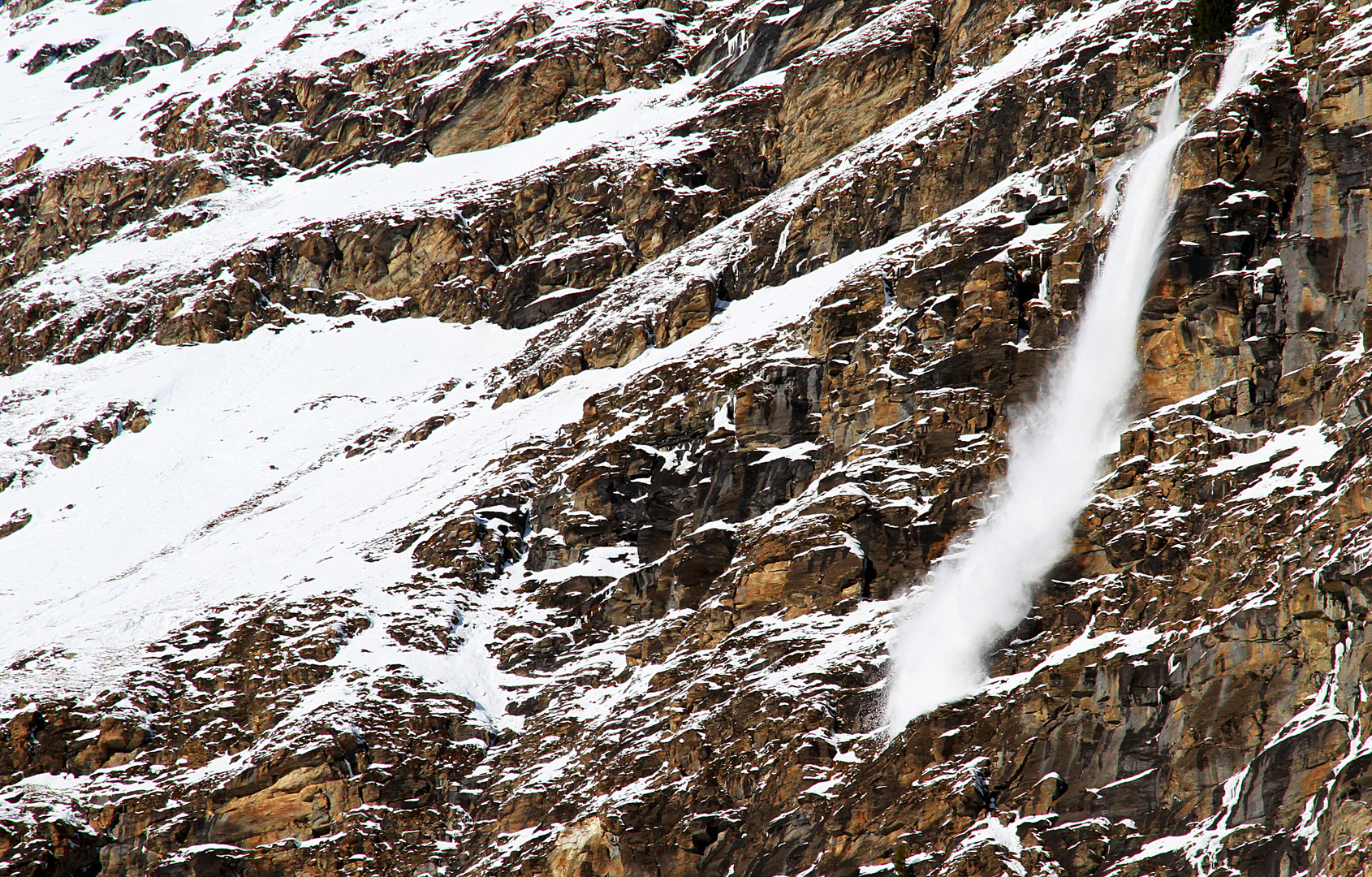 Lawine Foto & Bild | landschaft, berge, winter Bilder auf fotocommunity