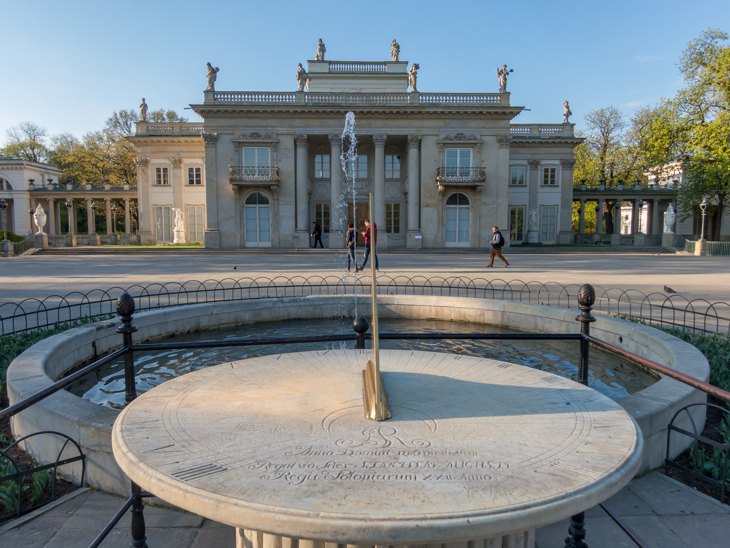 Lazienki Schloss