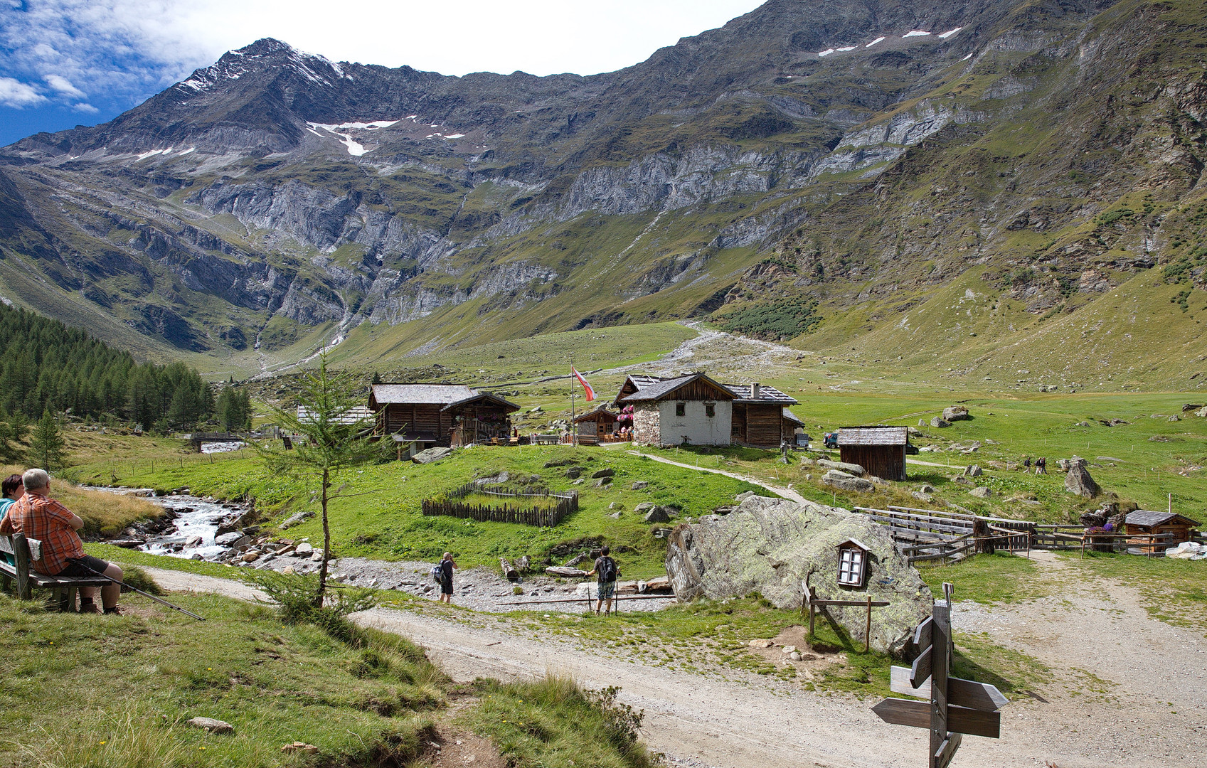 Lazinser Alm - Hinteres Passeiertal - Südtirol