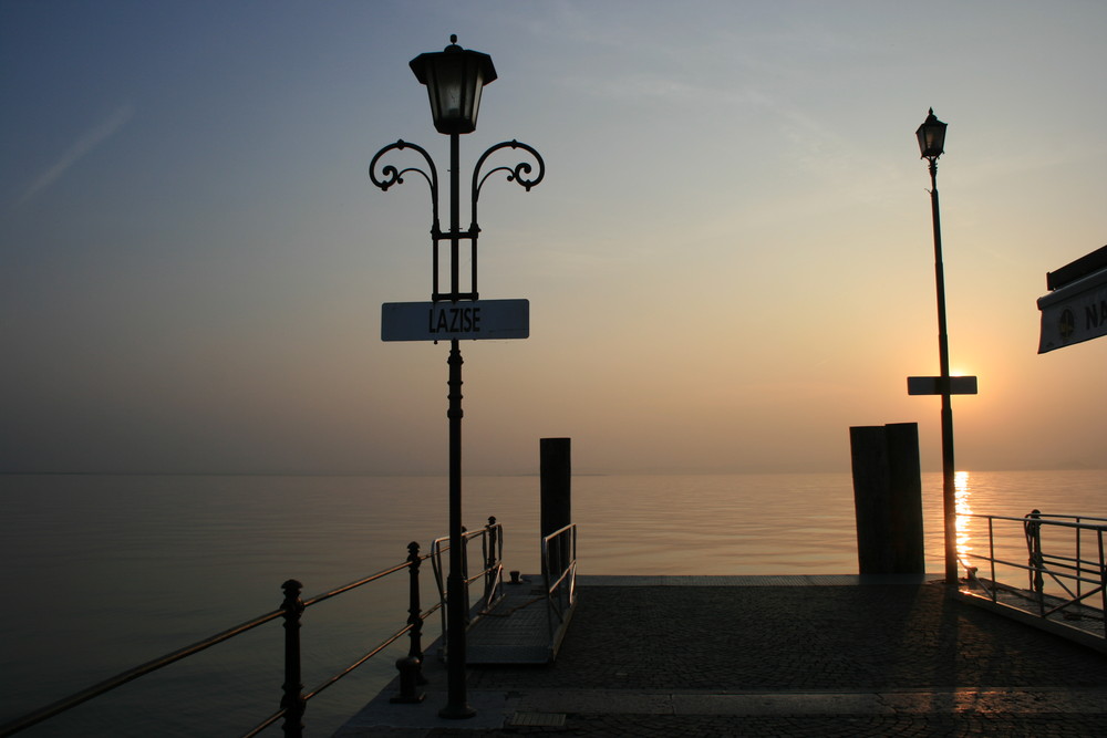 Lazise am Abend