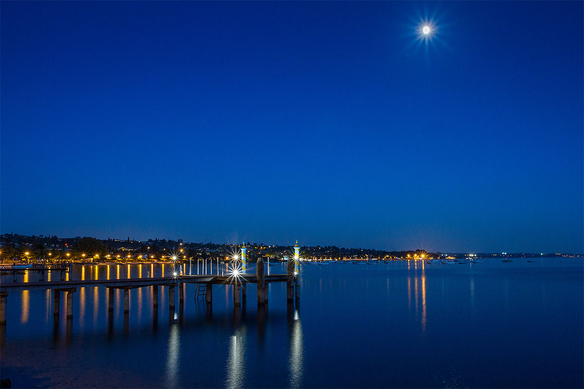 Lazise in Abendtimmung