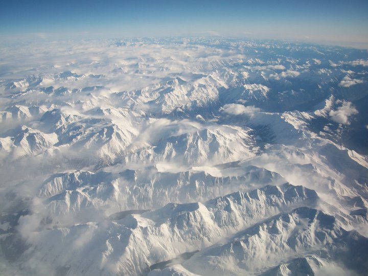 Le Alpi ...da un'alta prospettiva