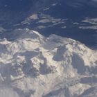 Le Alpi fotografate dal cielo.