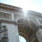Le arc de Triomphe 'a Paris........