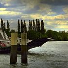 Le bac qui traverse la Seine près de Rouen / 2