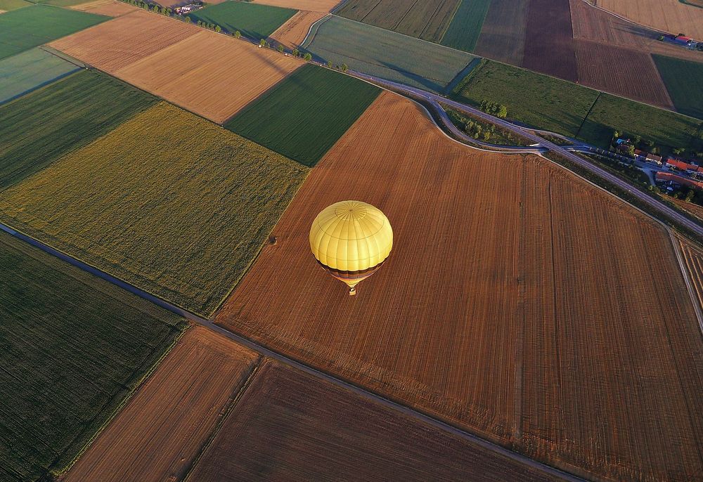 Le ballon jaune!