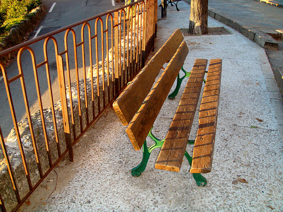 le banc et l'arriére ban