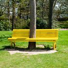 Le banc jaune