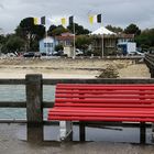 le banc rouge !