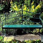 Le banc vert