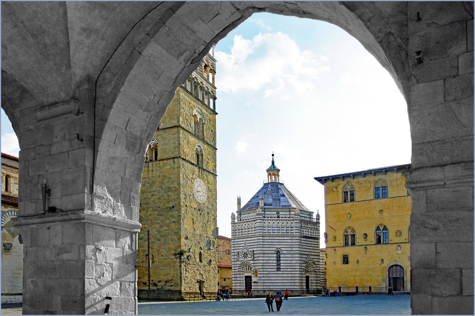 le Baptistère ....du duomo de pistoia 