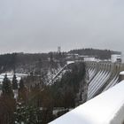 Le barage sous la neige - Die talsperre im schnee