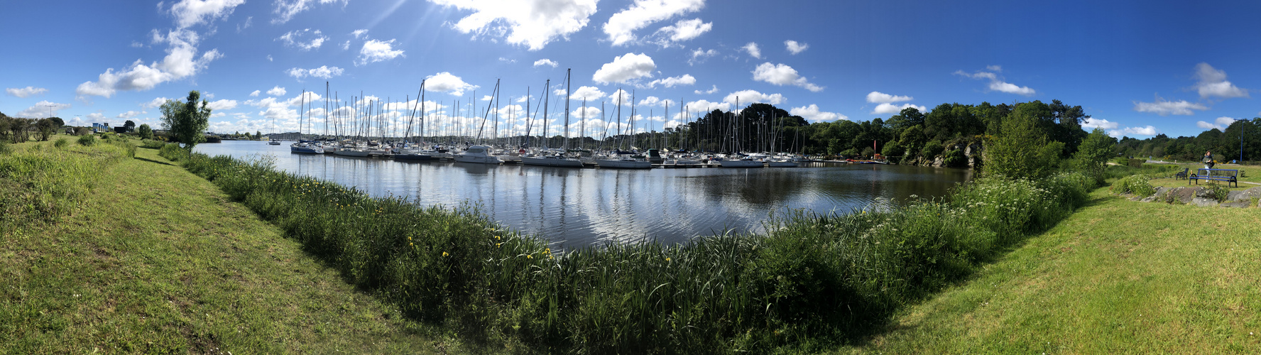 le barrage d'arzal 2 ! pano, photo brute sans aucune retouche)