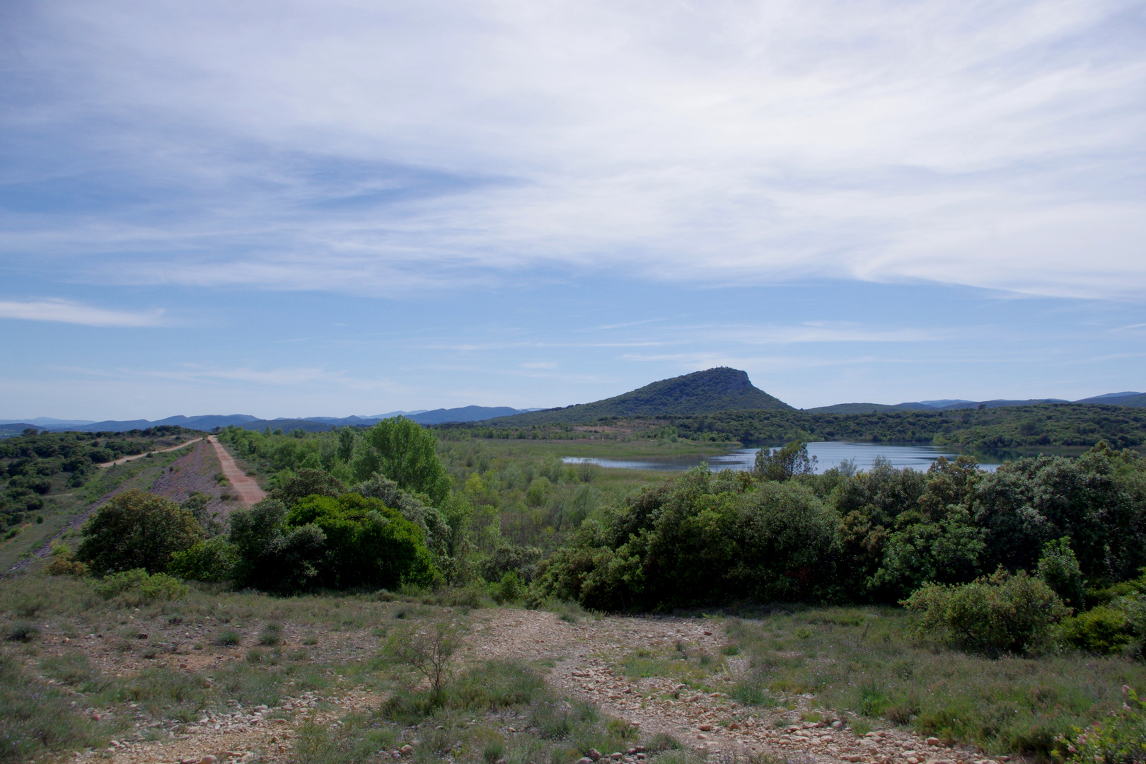 Le barrage de Ségoussac, Gard