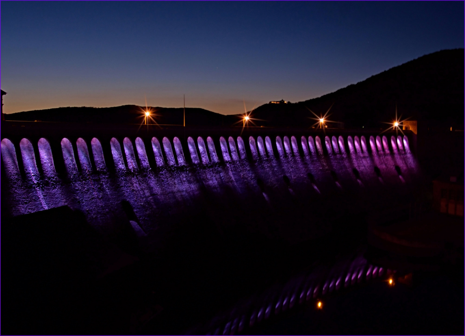 le barrage est allumé