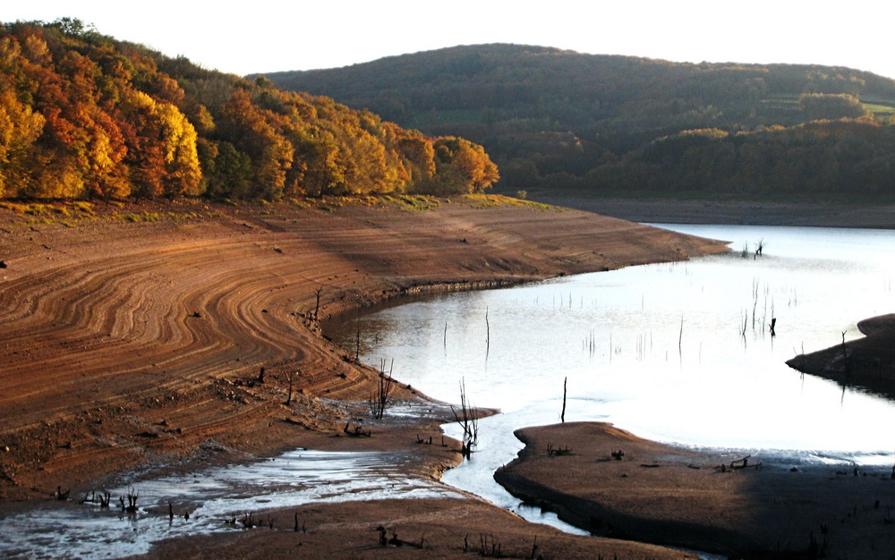 le barrage se vide