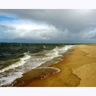 Le Bassin d' Arcachon par gros temps.