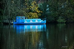 Le bateau bleu 