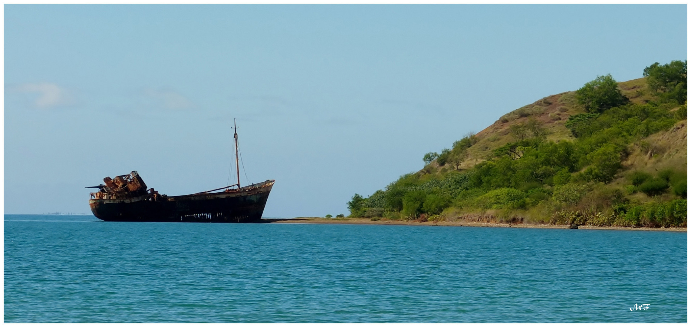 Le bateau échoué