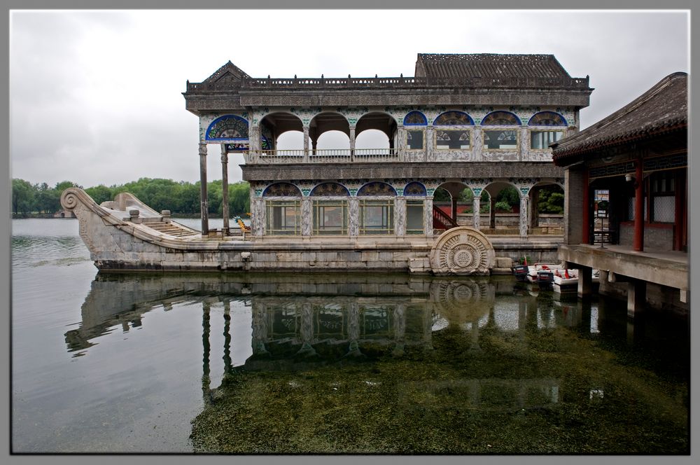 Le bateau en marbre de l'Impératrice douairière Cixi